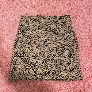 Brandy Melville Cheetah Print Skirt